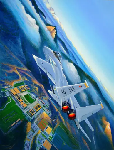 [RB02] F-15 Eagle | 24" x 20" Print