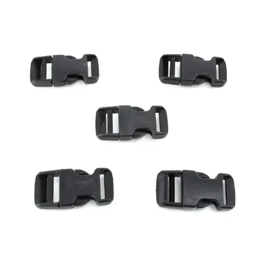[8033] Plastic Buckles | 5-Pack | 2 5/8" x 1/4" | Issued 