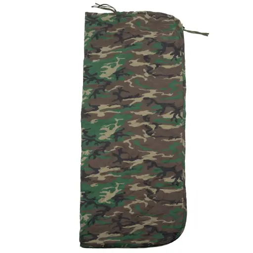 [67203] Dutch Woodland Poncho Liner (Woobie) w/ Zipper | Issued