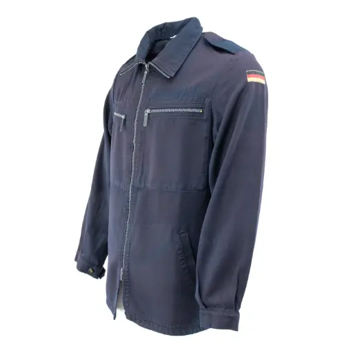 [67273] Authentic German Navy (Bundesmarine) Deck Jacket - Navy Blue | Issued