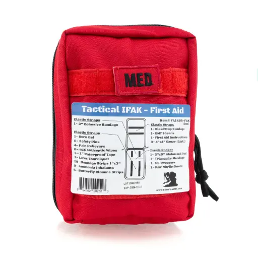 [FA142R-FAK] Tactical Trauma Kit | Red