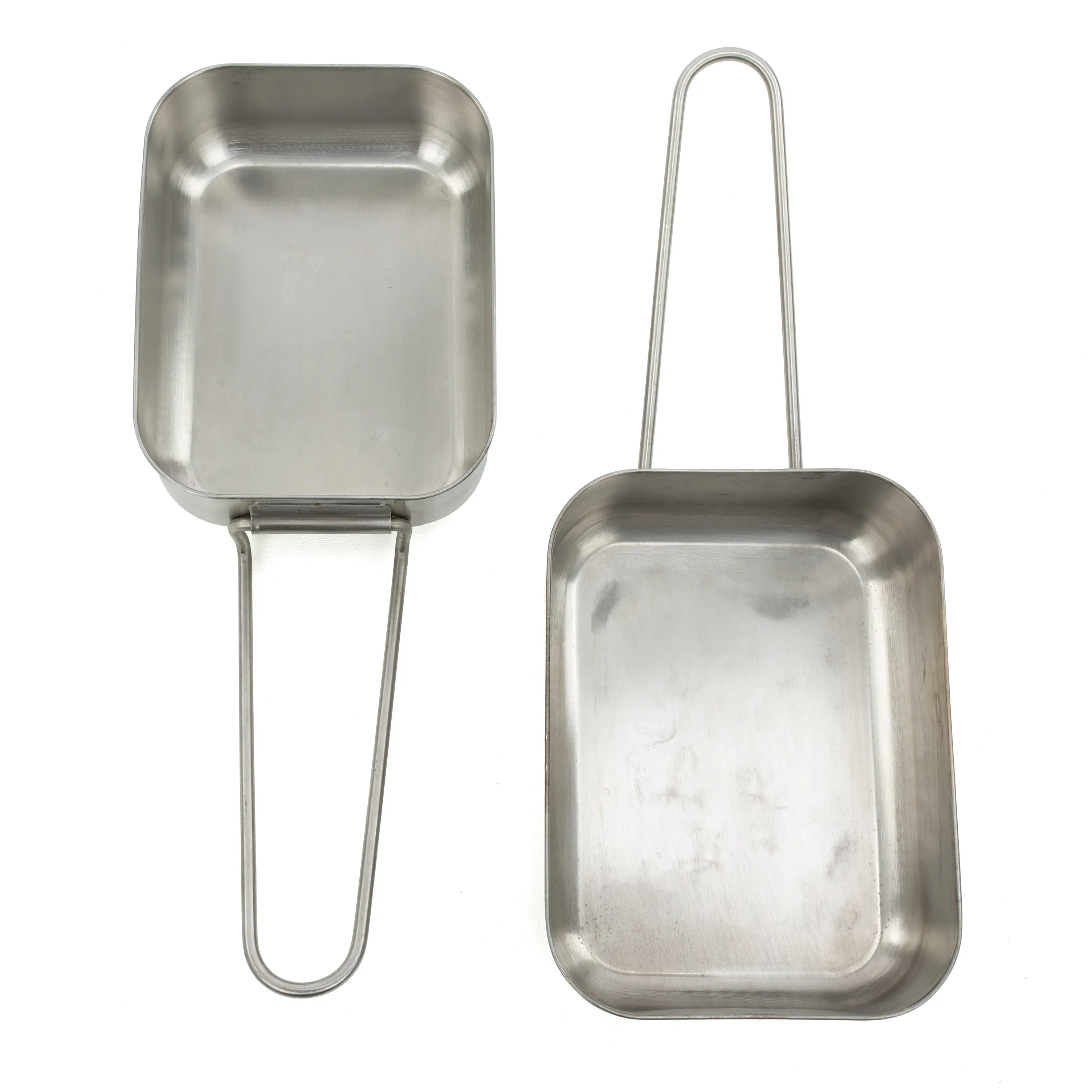 Kit Gamelle Vintage En Aluminium Pour Camping Et Sac à Dos - Seulement La Gamelle