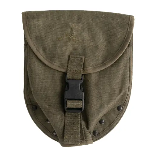[58123] Austrian Military Issue Shovel Pouch - OD Green | Issued