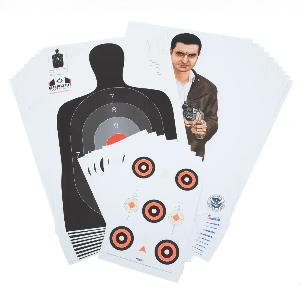 Paper Shooting Targets | 30-Pack Variety Set | Swiss Link