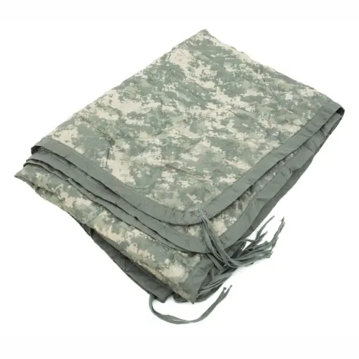 [5690] US ACU Camo Poncho Liner | Woobie - Issued