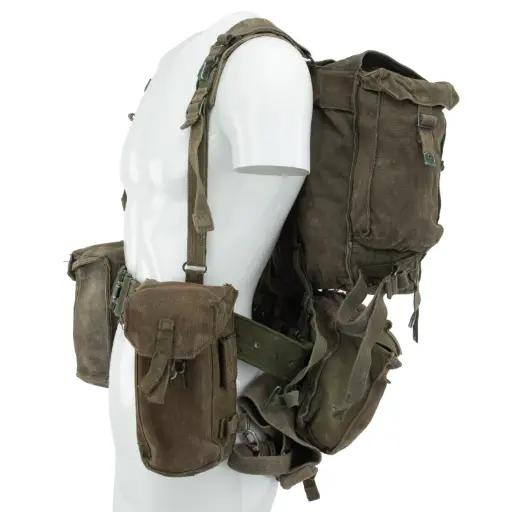 [8052] Original British Military Pattern 58 Webbing Set - Authentic Cold War Surplus